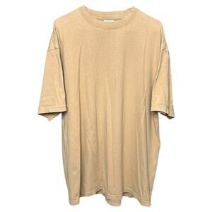 Shaka Wear Super Max Heavy T Shirt Tan Short Sleeve - 2XL